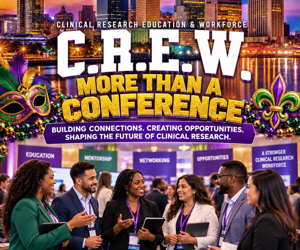 C.R.E.W. Conference 2026 clinical research workforce event in New Orleans